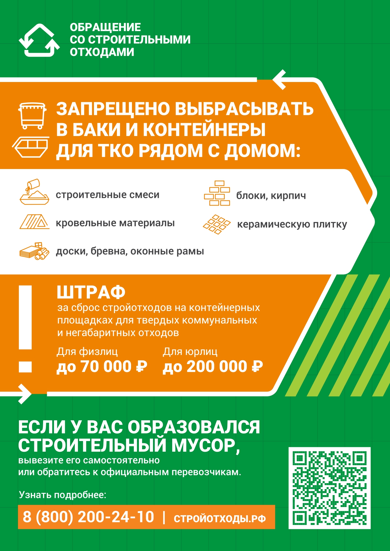 Обращение со строительными отходами